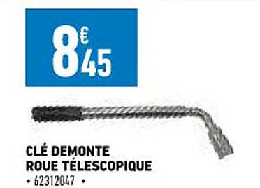 Clé Démonté Roue Télescopique