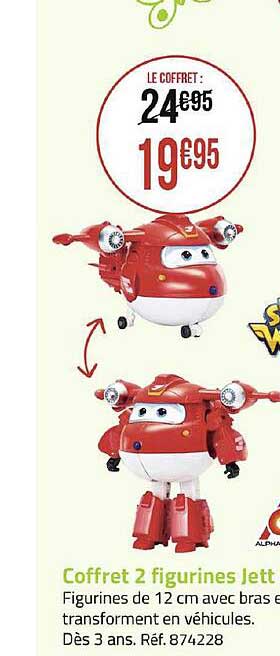 coffret 2 figurines jett