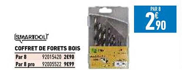 coffret de forêts bois smartool