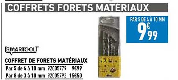Coffret De Forêts Matériaux Smartools
