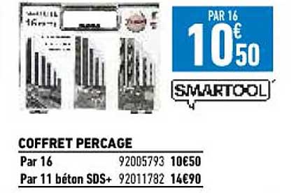 coffret percage smartool