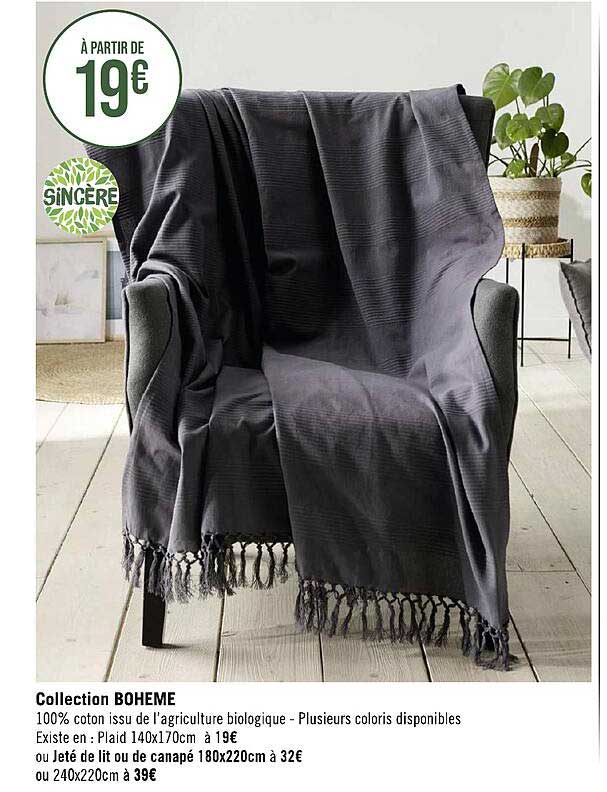 Collection Boheme Sincère