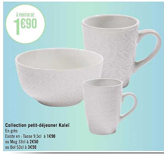 collection petit-déjeuner kaleï