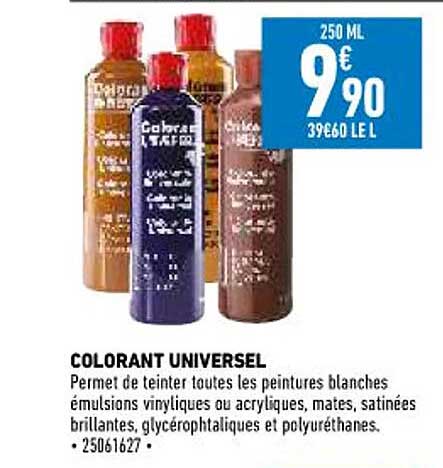 colorant universel
