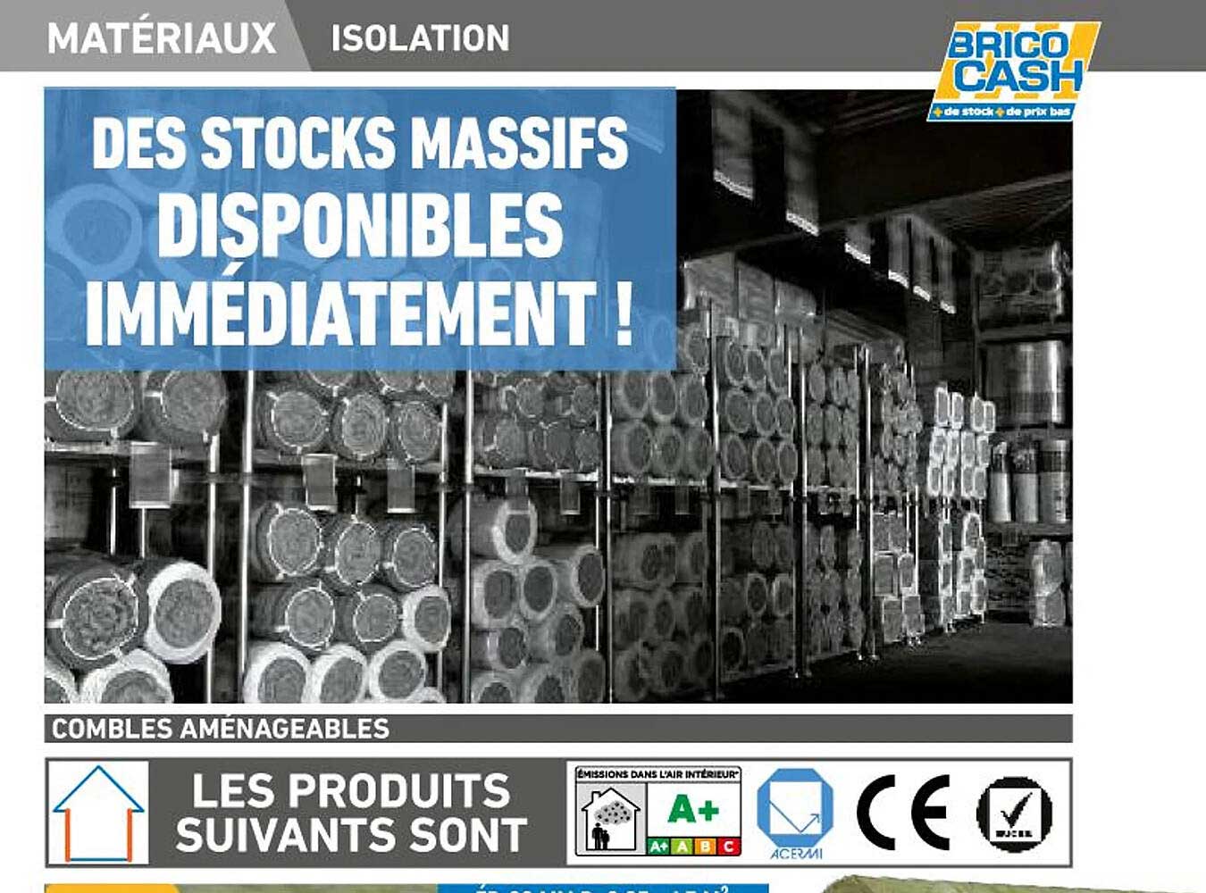 combles aménageables