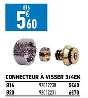 connecteur à visser 3-4ek