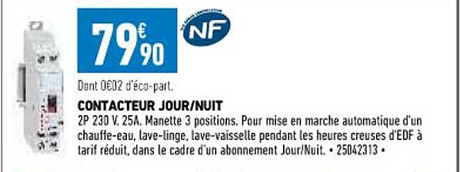 Contacteur Jour-nuit