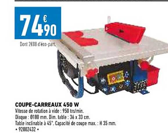 coupe-carreaux 450 w