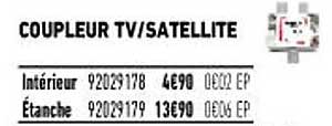 coupleur tv-satellite