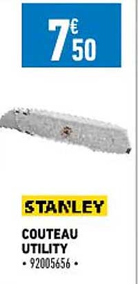 couteau utility stanley