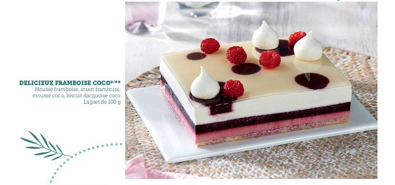 delicieux framboise coco