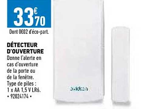 détecteur d'ouverture