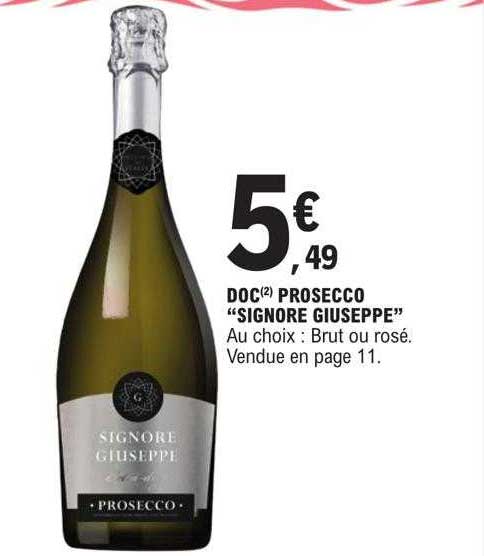 doc prosecco "signore giuseppe"
