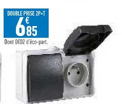 double prise 2p+t