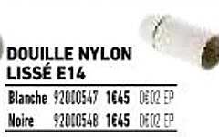 Douille Nylon Lissé E14