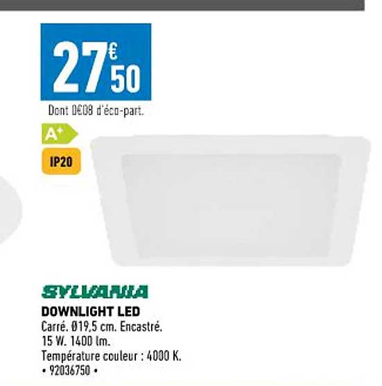 downlight led sylvania