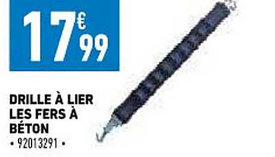 drille à lier les fers à béton