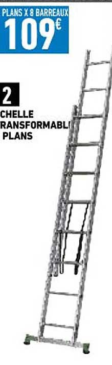échelle transformable plans