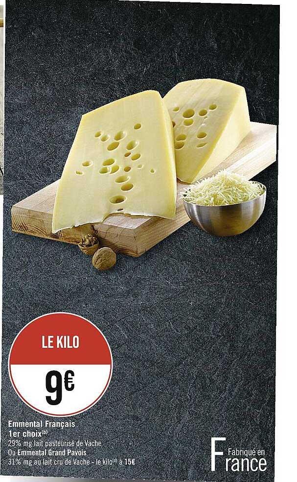 emmental française 1er choix