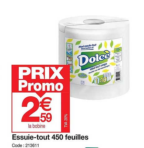 essuie-tout 450 feuilles