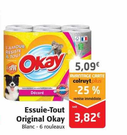 essuie-tout original okay