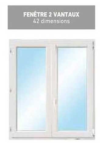 fenêtre 2 vantaux