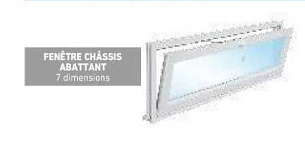 Fenêtre Châssis Abattant