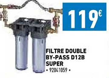 filtre double by-pass d12b super