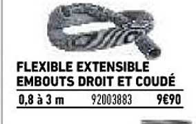 Flexible Extensible Embouts Droit Et Coudé