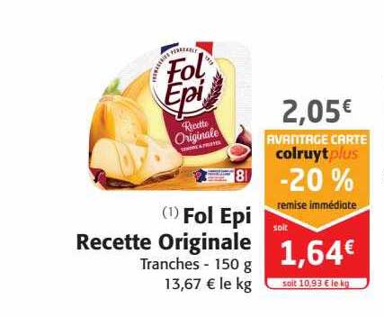 fol epi recette originale