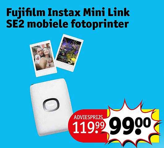 Fujifilm Instax Mini Link Se2 Mobiele Fotoprinter
