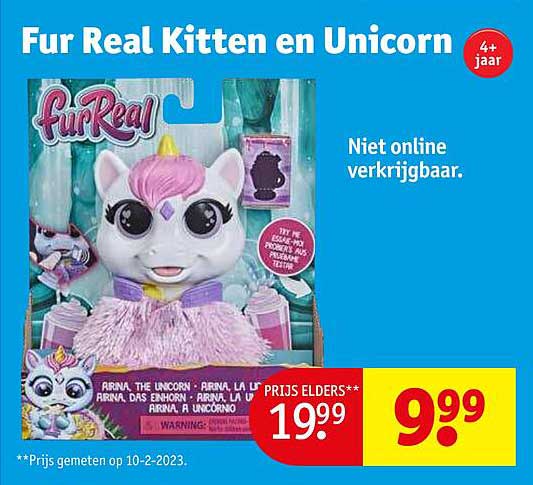 fur real kitten en unicorn