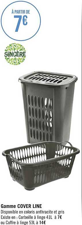 gamme cover line sincère
