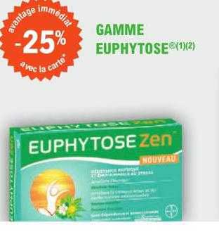 Gamme Euphytose