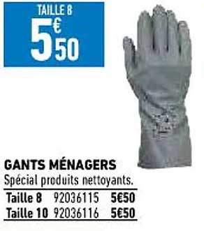 gants ménagers
