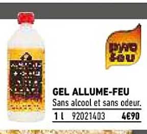 gel allume-feu pyrofeu