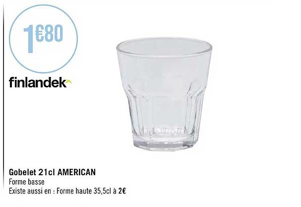 gobelet 21cl american finlandek