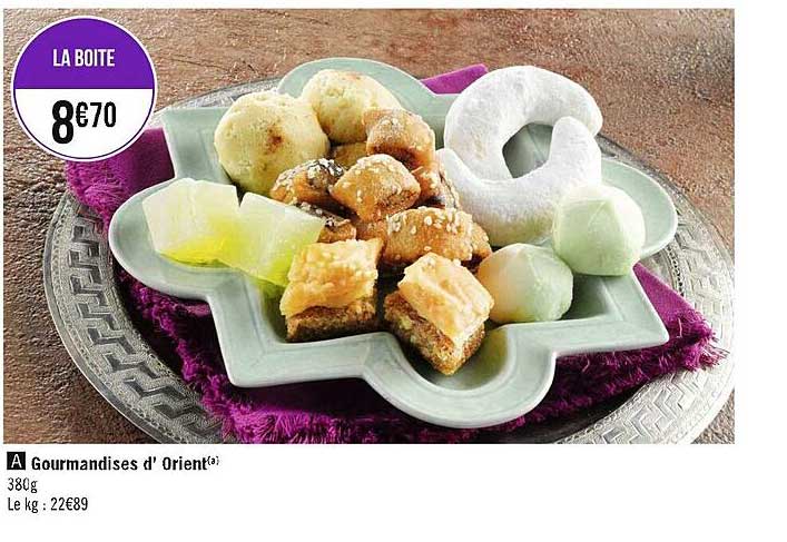 gourmandises d'orient