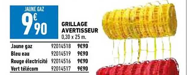 grillage avertisseur