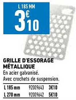 Grille D'essorage Métallique
