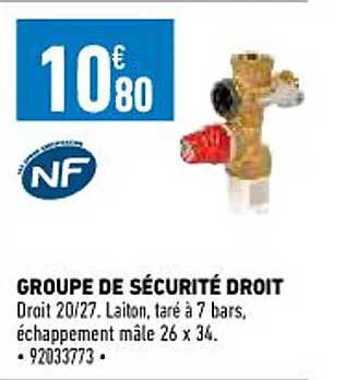 groupe de sécurité droit