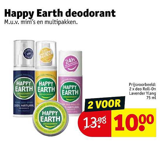 happy earth deodorant