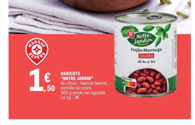 haricots "notre jardin"