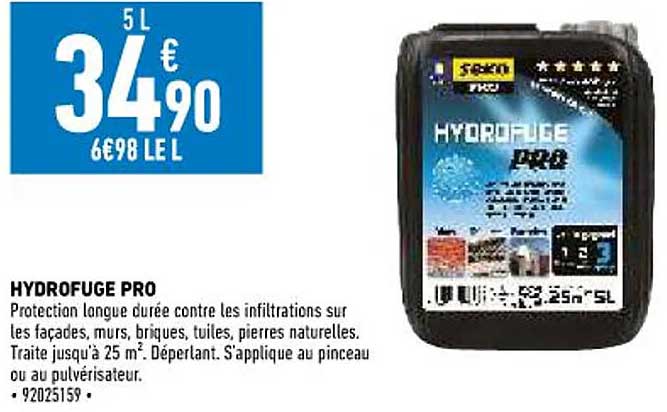 hydrofuge pro seko