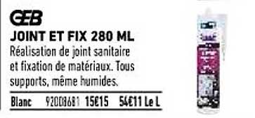 joint et fix 280ml geb