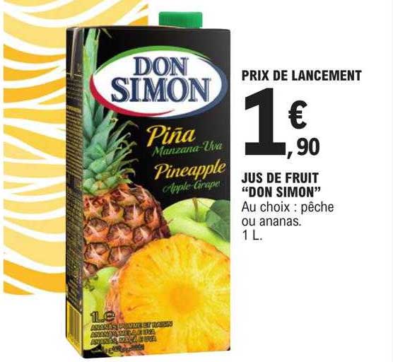 jus de fruit "don simon"