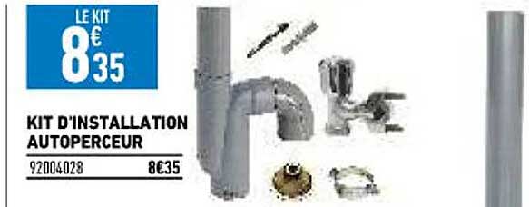 kit d'installation autoperceur