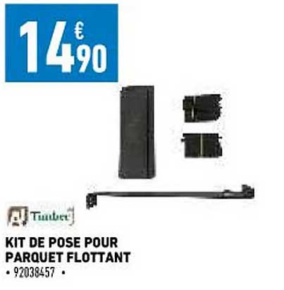 kit de pose pour parquet flottant tumber