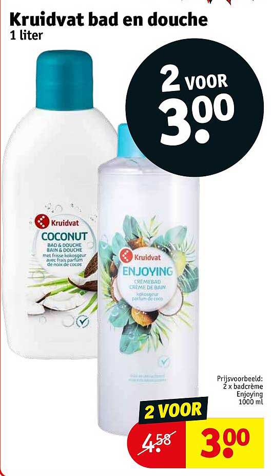 kruidvat bad en douche