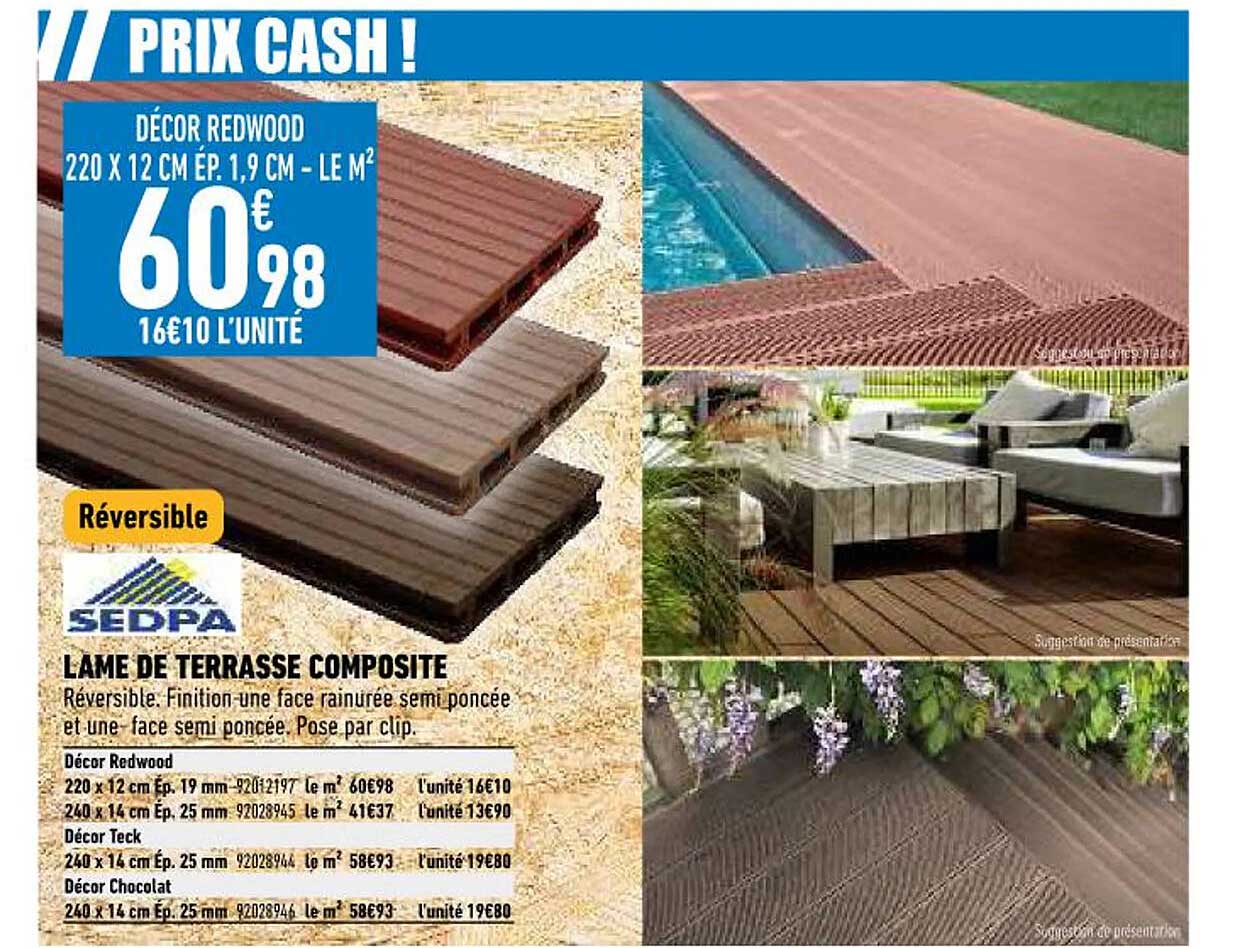 Lame De Terrasse Composite Sedpa